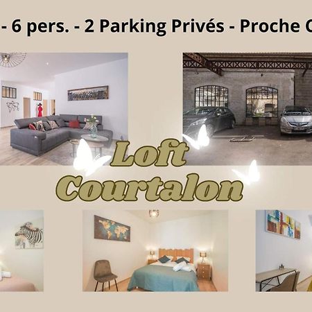 Loft Courtalon - Haut Standing - Patio - Parking Prives Lägenhet Troyes Exteriör bild