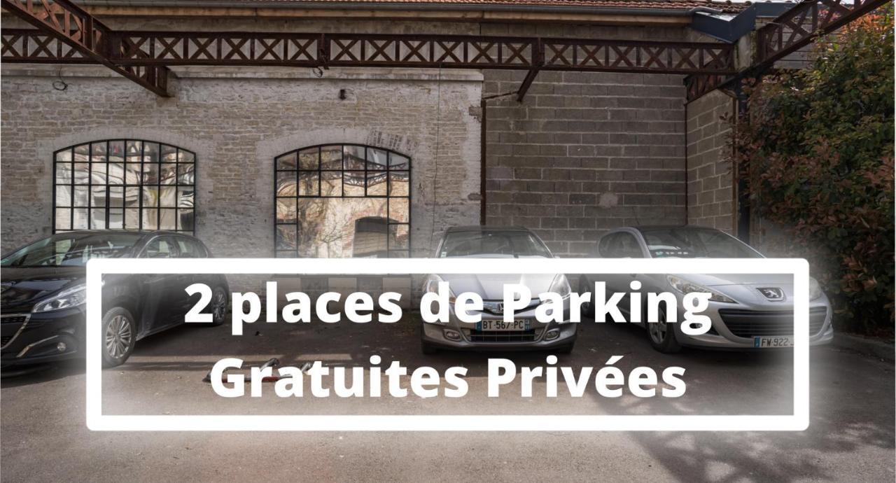 Loft Courtalon - Haut Standing - Patio - Parking Prives Lägenhet Troyes Exteriör bild